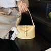 Moda Nova para Comércio Exterior Design Xadrez Tecido Grande Capacidade Bolsa Feminina Ombro Único Simples Versátil Bolsa Saco para o Dia a Dia para Mulheres