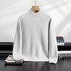 Suéter Grueso de Cachemira para Hombre con Capa de Aire, Cuello Alto Medio, Holgado Casual Oversize Versátil para Comercio Exterior Dropshipping