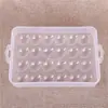 Caixa de armazenamento de ovos geladeira grau alimentício preservação caixa especial para ovos caixa de ovos anti-queda cesta de grade de ovos suporte