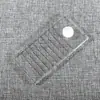 Venta al por mayor de fábrica taza de flor de injerto de pestañas mesa de pegamento mesa de pegamento acrílica transparente con escala tablero de pestañas consola