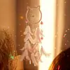 Pegador de Sonhos Gatinho Sonhador - Mais Vendido Internacional, Ornamento para o Coração de Meninas Fofas, Presente Criativo de Aniversário para Colegas de Classe, Feito à Mão