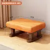 Banquillo Bajo de Madera Maciza para Entrada, Reposapiés, Taburete Pequeño para Uso Doméstico, Taburete Infantil, Taburete Pequeño de Madera, Taburete para Cambiar Zapatos, Taburete de Madera Maciza, Taburete Bajo, Escabel