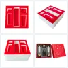 Caja de regalo cosmética personalizada forrada con algodón perlado EPE, inserto de embalaje a prueba de golpes y caídas para caja de herramientas de regalo