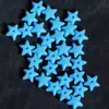Bola de prego de língua de estrela de cor sólida acrílico estrela de cinco pontas bola de substituição de prego de língua estrela de cinco pontas multicor transfronteiriça quente atacado joia de perfuração