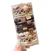 Diadema para el Cabello Gruesa, Duradera, No Dañina de Gama Alta, Anillo para Moño Estilo Nuevo 2025, Banda Elástica Elegante para el Cabello, Cuerda para el Cabello
