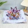 Día del Maestro Mariposa Bronceada Sentido Avanzado Tarjeta de Felicitación Estéreo Tallado en Papel Tarjeta de Mensaje de Bendición Creativa Regalo Amazon Venta al por Mayor