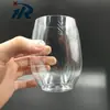 Copa de Vino Tinto, Copa de Vino de Plástico, Seleccionada Cuidadosamente, Tamaño Grande, Versátil, Popular para Uso Doméstico, Negra para Fiestas, Amarilla con Asa Grande, Hecha a Mano, Ultradelgada