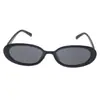 Nuevas Gafas de Sol Ovaladas de Marco Retro de Moda Europeas y Americanas para Mujer, Gafas de Sol Versátiles con Protección Solar para Hombre, Temperamento de Alta Gama