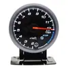 Venta Caliente Transfronteriza Instrumento para Coche Modificado de 2.5 Pulgadas 60mm LED de Dos Colores Blanco Naranja 12V Turbina Temperatura del Agua Temperatura del Aceite Presión del Aceite