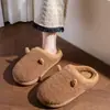 Pantuflas de Algodón Xiaoyang Home para Mujer 2026 Otoño/Invierno Nuevas Antideslizantes de Interior Forradas de Felpa Espesa Suela Suave Pantuflas de Pareja para Hombre