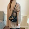 2026 Novo Modelo Senmeng Tendência Estilo Coreano Fashionável Doce Bolinhas Bolsa Saco, Única Bolsa de Ombro Cruzada de Mão