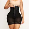Comercio Exterior Transfronterizo Pantalones Adelgazantes de Control de Abdomen Levanta Glúteos Estilo Popular Europeo y Americano Hebilla de Tres Filas Ajustados Pantalones Moldeadores Postparto para Mujeres