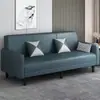 Sofá de escritório, sofá de tecido, sofá-cama para apartamento pequeno, sofá de escritório, sofá de recepção para sala de conferências, de dupla finalidade