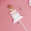 Decoração de Bolo para o Dia das Mães Plug-in Vestido de Celebridade Cyber Saia Sombra Traseira Deusa Rainha Mãe Plug-in de Feriado Aniversário