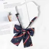 Camisa con Pajarita Borgoña para Niñas jk Accesorios de Lazo Estilo Preppy Estudiante Ropa de Marinero Ropa de Soltero Cuello Raíz de Pluma Flor