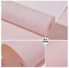 Papel Pintado para el Hogar Autoadhesivo Impermeable Lavable Color Sólido Blanco Dormitorio Acogedor Habitación Infantil Pegatina Adhesiva Autoadhesiva