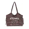 Bolsa Grande de Estilo Relajado Shuai Mi Jia para Mujer, Bolso de Hombro Casual para Viajes de Otoño 2026, Bolsa de Tela Ligera