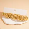 Brincos Redondos Irregulares de Aço com Agulha Europeus e Americanos Conjunto de Várias Peças Brincos Simples da Moda Brincos de Luxo Leve de Alta Qualidade para Mulheres