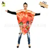 Fantasia de pizza fatiada para mulheres adultas festa à fantasia cosplay de menina grande macacões de pizza deliciosos