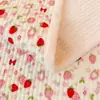 Cubrecama de Doble Capa de Gasa Estilo Girly para Dormitorio Estudiantil, Vellón de Leche, Pieza Única, Cubierta Cálida Engrosada Antideslizante para Kang de Hogar y Tatami