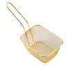 Cesta pequeña para papas fritas cesta para pollo frito Vajilla gourmet creativa cesta pequeña para fritos cesta para snacks americanos al por mayor