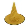 2023 e-commerce transfronteiriço chapéu de bruxa Festa festival Chapéu de Halloween chapéu de bruxa maquiagem chapéu de dança cocar de rede