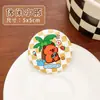 Ins West Highland Bar Insígnia Fofa Maçã Cachorro DIY Insígnia Decorativa Desenho Animado Bonito Broche de Folha de Flandres