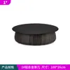 Mesa de Centro de Sofá de Pizarra para Exteriores Nórdico Mesa Auxiliar Redonda Ocio al Aire Libre Casa de Huéspedes Mimbre Balcón Sala de Modelos Silla de Mimbre