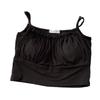 Camisola Sexy Estilo Lujuria Pura Tailandesa con Almohadillas para el Busto para Mujer para Usar con un Elegante Top Ajustado Sin Espalda y Sin Mangas