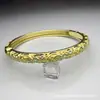 Pulsera floral de vid transfronteriza europea y americana con lazo, esmalte cloisonné, esmalte vintage, goteo de aceite, adornada con diamantes, diseño único