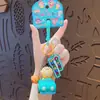 Chaveiro Pingente Autêntico Desenho Animado Shin-Chan Super-Homem Dinâmico Carro Chaveiro Boneca Fofa para Bolsa Decoração