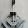 Abrazadera de ángulo recto de aleación de aluminio de 90 grados con una y dos manijas, Fijador de soldadura, Abrazadera para carpintería, Abrazadera angular, Abrazadera de esquina para acuario, marco de fotos