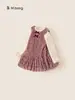 Camiseta de Manga Larga Bangxuan para Niñas Vestido de Princesa con Lentejuelas Set de Dos Piezas Conjunto de Vestido de Cumpleaños para Niñas Vestido Formal para Fiestas Niños Grandes