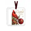 Colgante de Almacenamiento Acrílico de Muñeco de Nieve Navideño Transfronterizo, Clip para Billetes de Acrílico, Portabilletes Enrollable, Adorno Decorativo Navideño