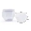 En existencia Vaso de mousse transparente desechable Vaso de pudín de salvado de madera Vaso de gelatina de mesa de postre creativo de plástico espesado Vaso de postre