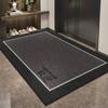 Felpudo Imitación Sisal, Alfombrilla para Pies junto a la Cama del Dormitorio, Felpudo de Entrada para Estudio, Antideslizante, Resistente al Desgaste, Impermeable, Moderno y Sencillo