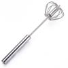 Herramientas de Repostería Batidor de Huevos Acero Inoxidable Espesado Batidora Batidor de Huevos Semiautomático Manual Mini Batidor de Silicona