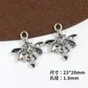 Accesorios de Aleación Serie Oscura Bidimensional Colgante Cruz de Diamante Mariposa Accesorios para Collar Pulsera DIY Material