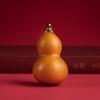Pingente Chaveiro de Cabacinha Natural Antiga Folu Requintado Acessórios Criativos para Pendurar em Bolsas de Homem e Mulher Presente com Semente Torcido à Mão