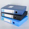 Caixa de Arquivo Plástica A4 Extra Grossa Caixa para Documentos Armazenamento de Provas Caixa Organizadora de Dados Pasta de Material de Escritório Atacado