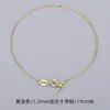 Prata Esterlina S925 Pino de Pulseira Universal Tipo Passpartout Corrente de Elos Finos Pérola Acessórios DIY Corrente de Cruz com Contas Ajustável