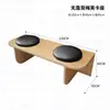 Conjunto de Mesa e Cadeiras para Restaurante Ocidental Estilo Industrial, Simples e Casual, Mesa e Cadeiras de Jantar Modernas para Uso Comercial em Lojas de Chá e Cafés