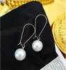 Pendientes Que Hacen Que Tu Rostro Se Vea Más Delgado, Pendientes Grandes de Perla, Nuevos Pendientes de Estilo Largo de Moda 2019, Estilo Exagerado para Mujeres... Te hace lucir más delgado