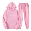 2026 Conjunto de Moletom de Lã para Comércio Exterior Transfronteiriço Masculino e Feminino Outono e Inverno Moletom com Capuz Gráfico Masculino Marca da Moda Novo Conjunto Masculino