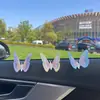 Novos Enfeites de Console Central para Carro, Decoração de Saída de Ar com Borboleta em Movimento, Decoração Criativa para Cura