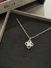 Versão Trevo de Quatro Folhas Pulseira de Cinco Flores Colar ao Vivo Marca Burro Madrepérola Corrente Clavicular Colar de Flores Ágata Direto da Fábrica