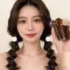 Elástico de Cabelo Fio de Telefone com Laço para Mulheres 2026 Novo Estilo Corda de Cabelo Elástico de Cabelo Trança Bolha Alta Elasticidade Acessório de Cabelo Doce