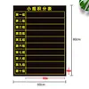 Versão chinesa e inglesa gráfico de pontos de grupo magnético rosto sorridente elogio grande flor vermelha ímã quadro magnético quadro branco magnético
