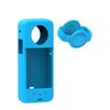 Adecuado para insta360 One X3 Cubierta de silicona Cubierta protectora de lente de cámara panorámica Cubierta de silicona a prueba de polvo y caídas