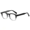 Armações de Óculos de Grau com Pino para Lentes de Contato Transfronteiriças, Novo Modelo, Réplica Acessível de Marcas Populares, Armações de Óculos Masculinas, Armações Redondas Retrô, Armações de Óculos Femininas, Fabricante